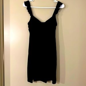 Forever 21 Black Cotton Dress